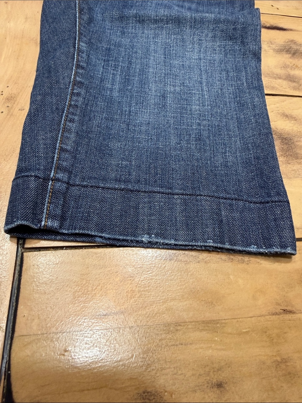 !it jeans Women's Mid-Length Denim Bermuda Shorts — Dark Blue - Picture 6 of 9